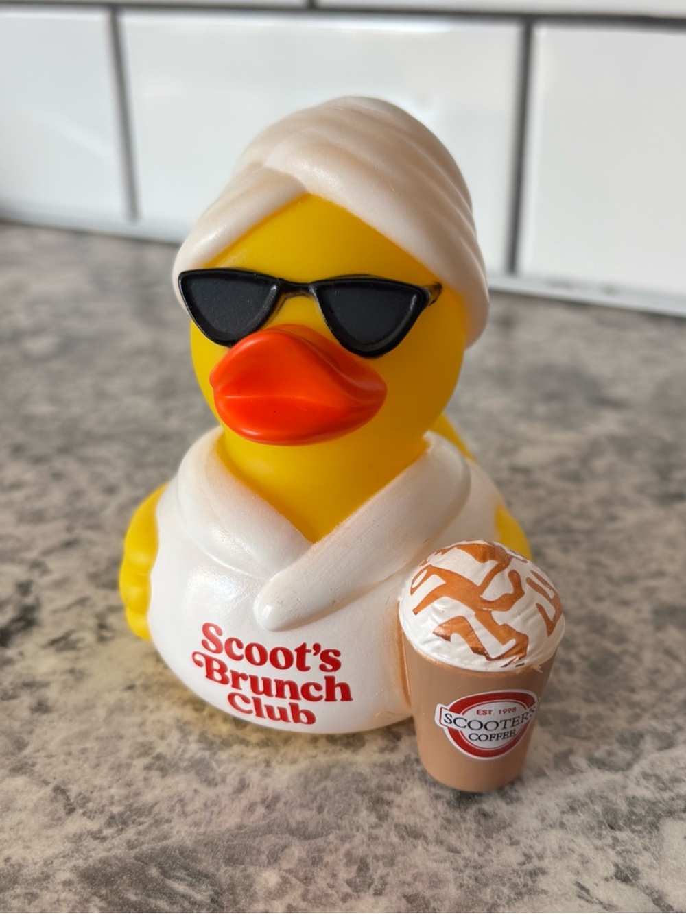 Limited Edition || Scooter's Coffee Brunch Club Rubber Duck